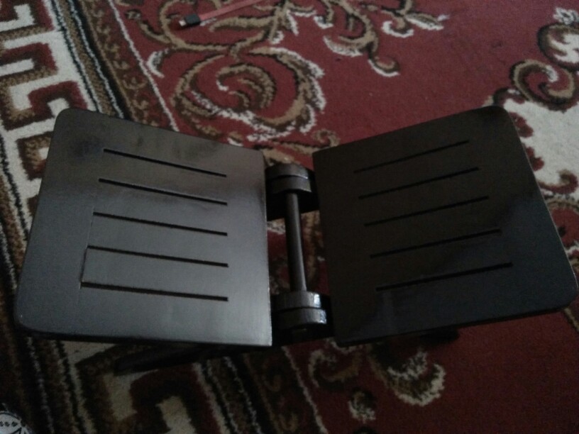 Rekal Al Quran Kayu Garis Finishing Melamin Rk07 - 31x15x3 Cm Ukuran S - Coklat