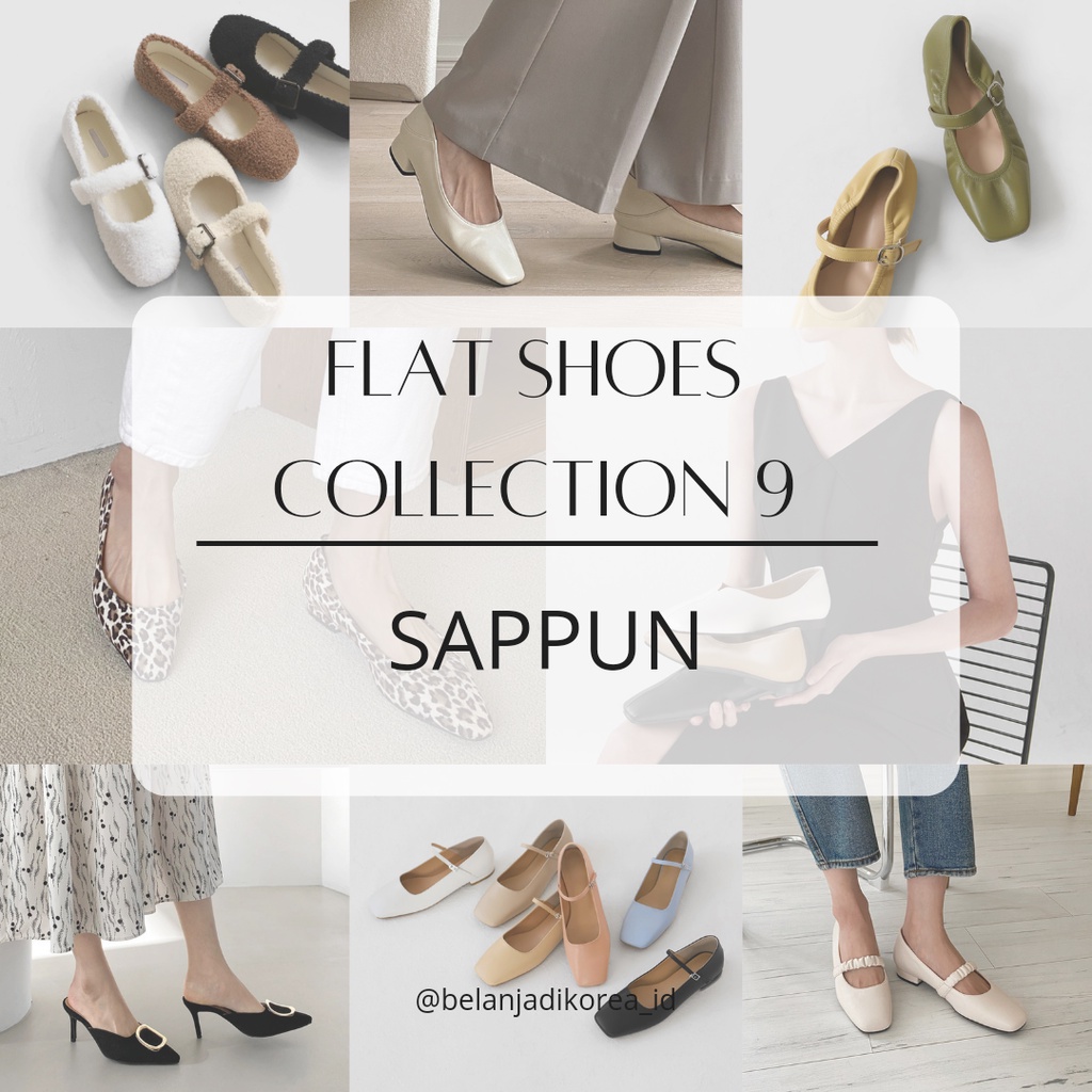 [PRE-ORDER] SAPPUN Flat Shoes - Collection 9