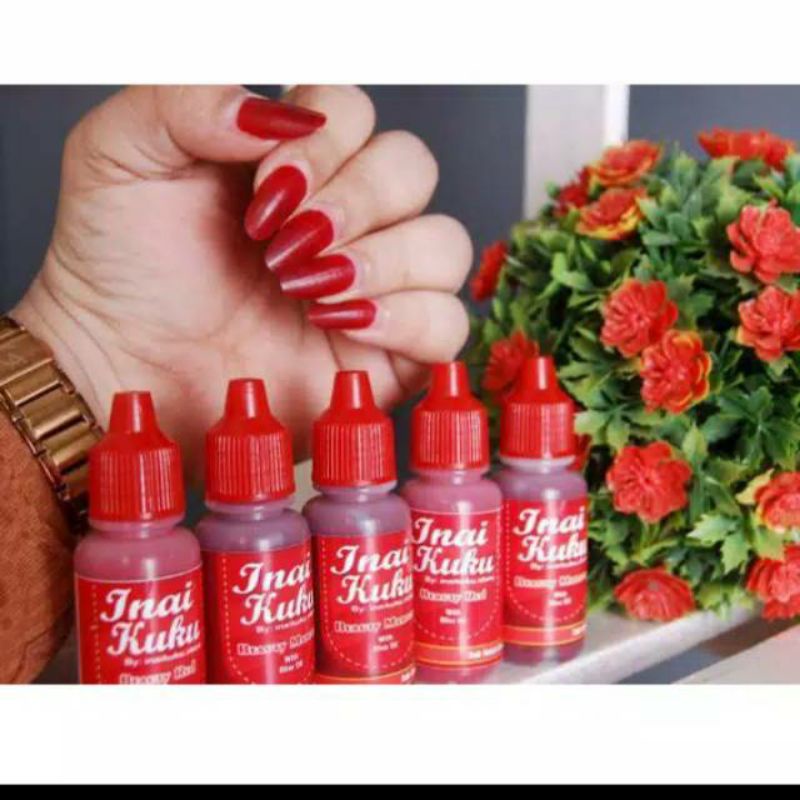 tuffah Inai kuku Henna Inai henna cetar henna / kutek inai / pacar inai halal cetar