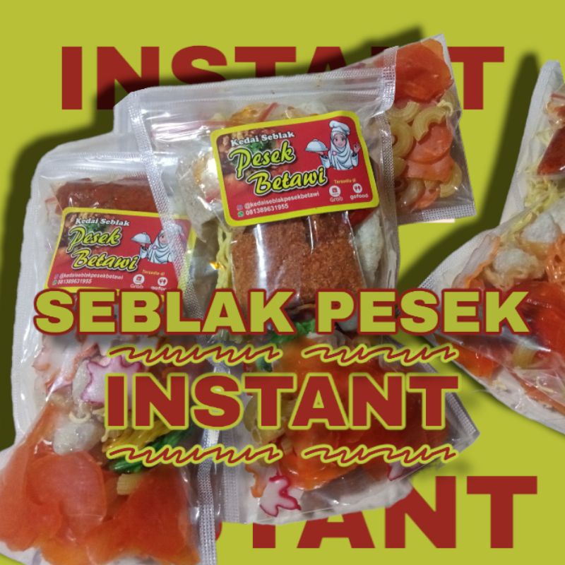 

SEBLAK INSTANT PESEK BETAWI