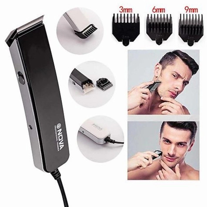 COD MESIN CUKUR RAMBUT KUMIS DAN JENGGOT NS-216 ALAT CUKUR NOVA PORTABLE TRIMMER NS-216