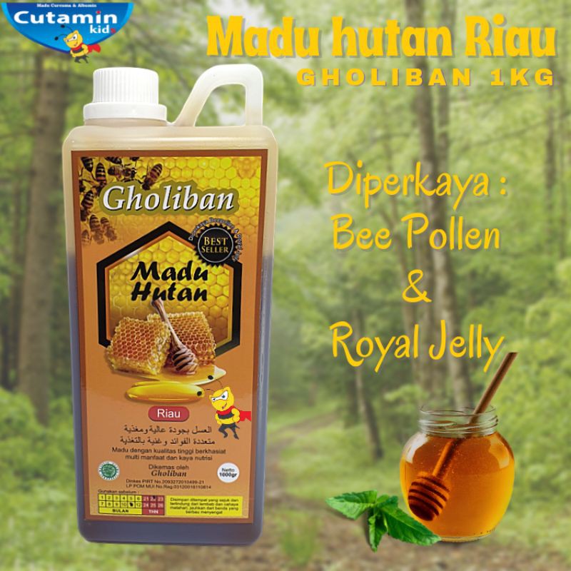 

(COD) MADU HUTAN ASLI RIAU GHOLIBAN 1Kg (STIKER BARU)