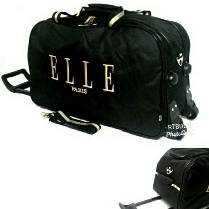 tas trolley Elle / troli Elle / tas pakaian Elle / koper/tas serbaguna Trusted Seller