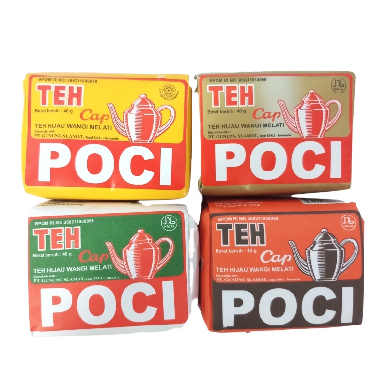 TEH CAP POCI SERBUK 40 GRAM/centraltrenggalek