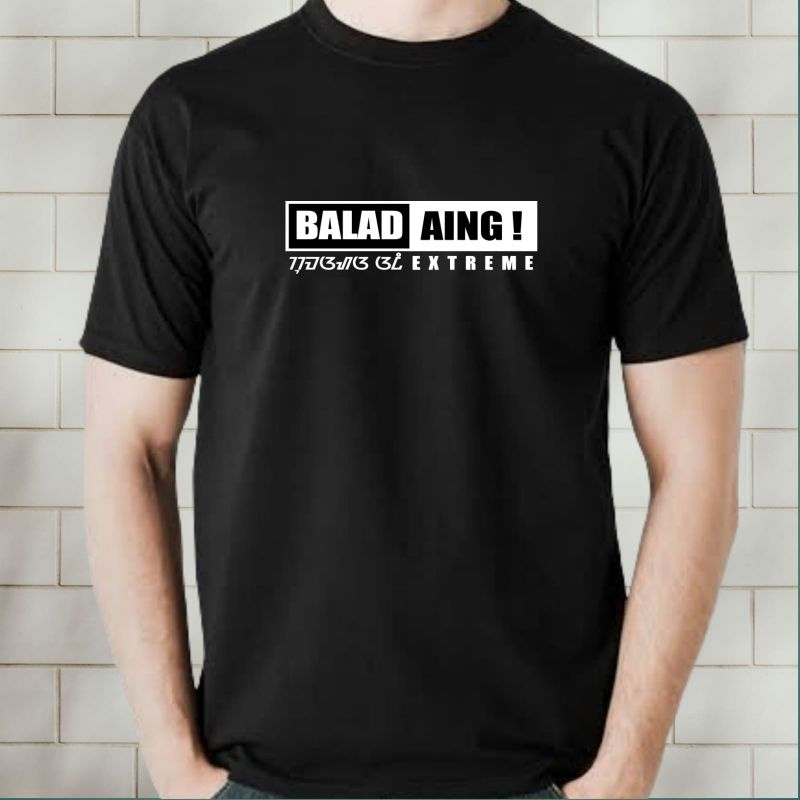 Kaos Distro Pria Wanita Kata-Kata Sunda