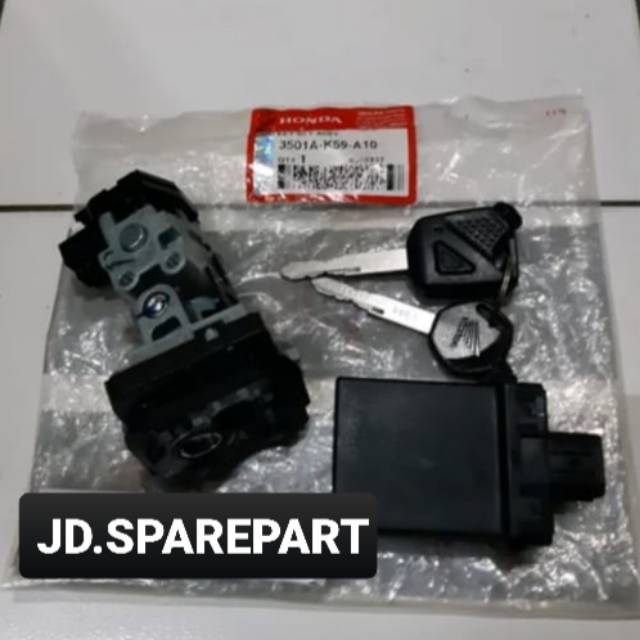 Kunci Kontak Honda Vario 125 - 150 Led Plus Remote Asli K59 - A10