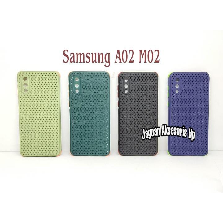 Soft Jacket Jaring Samsung A02 M02 6.5 Inch My Choice Macaron Anti Crack with Pelindung Camera