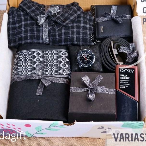 

Terupdate Hempers Kado Ultah isi Kemeja Cowok Ulang tahun/hadiah wisuda/hampers lebaran/kado anniversary NF7