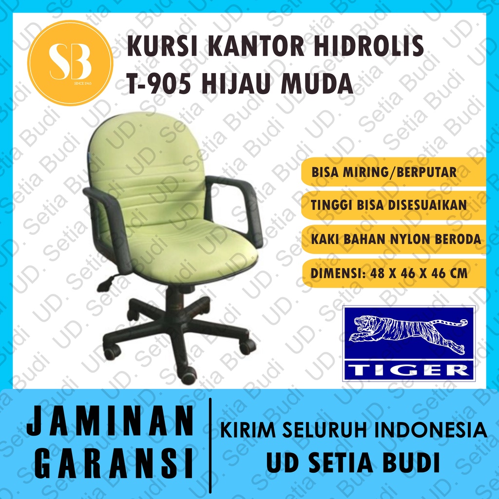 Kursi Kantor Hidrolik Staff Tiger T-905