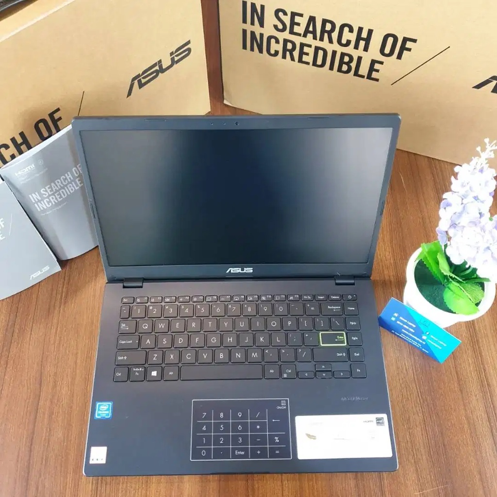 Laptop Asus New BNIB FULLSET BOX CELERON RAM 4GB SSD 512GB