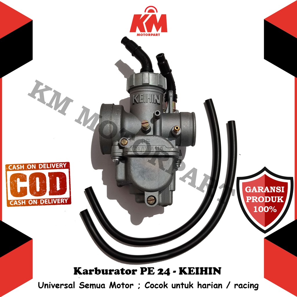 Karburator Karbu PE 24 26 28 Carburator Motor Racing Bergaransi