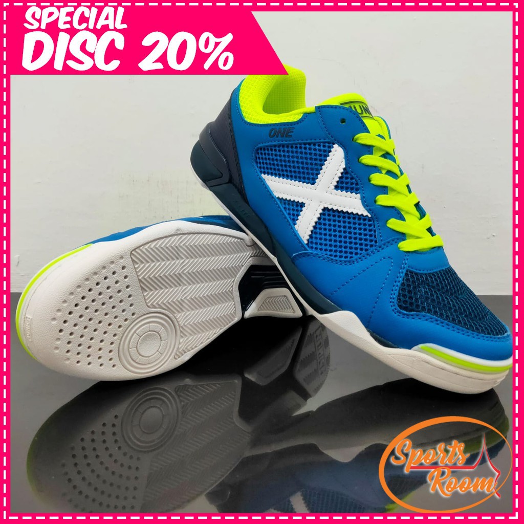 Sepatu Futsal - X MUNICH ONE Indoor 3071028 - Blue/White