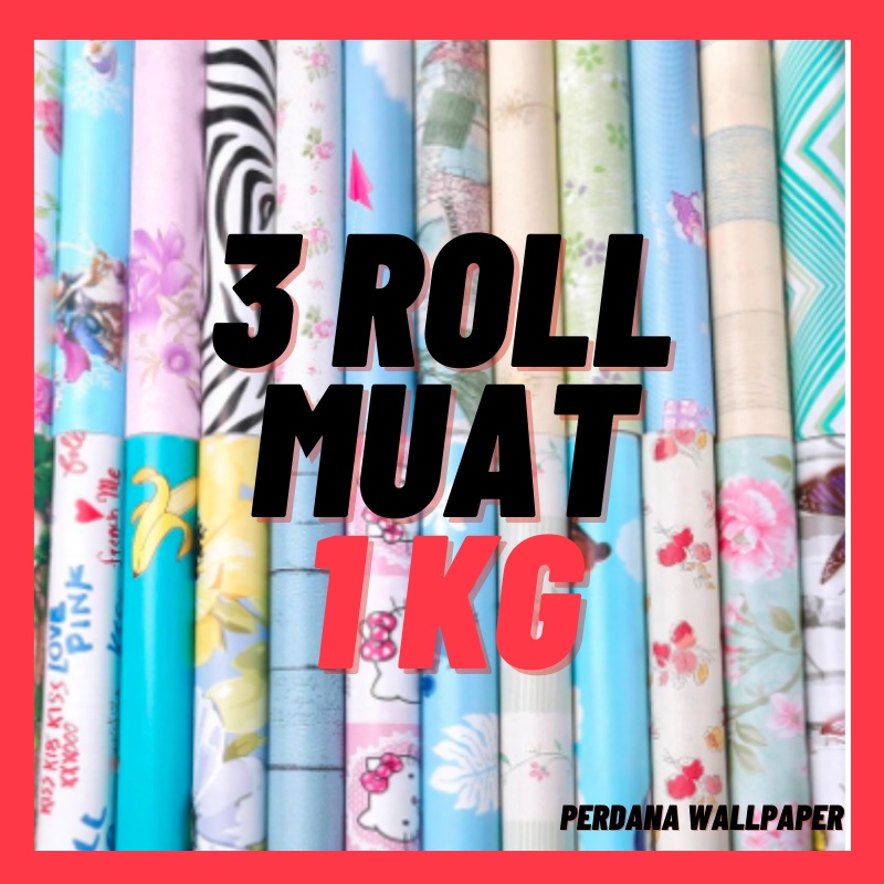 Walpaper Dinding Ruang Makan - Walpeper Tembok Teras - Wallpaper Ruang Tamu - Walstiker 5M - Varian