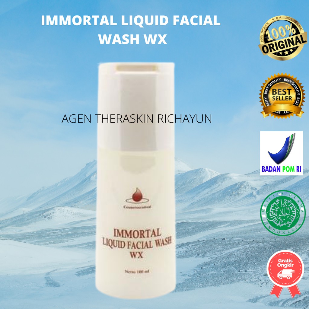 Immortal liquid facial wash wx