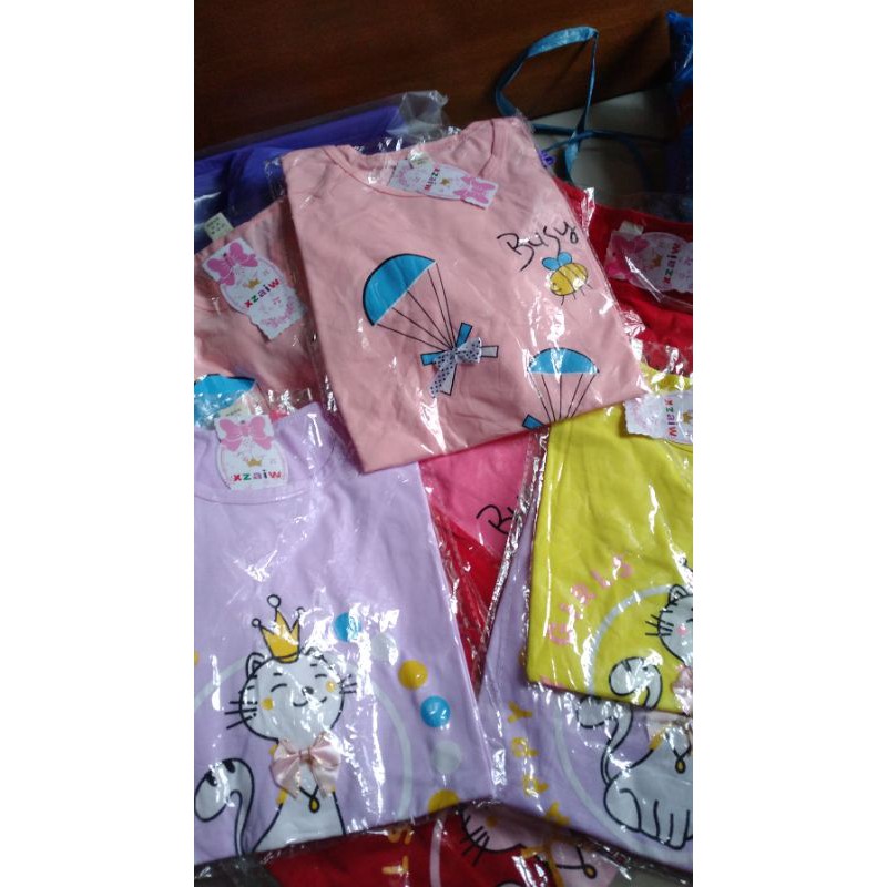 atasan anak perempuan import 5-10 tahun