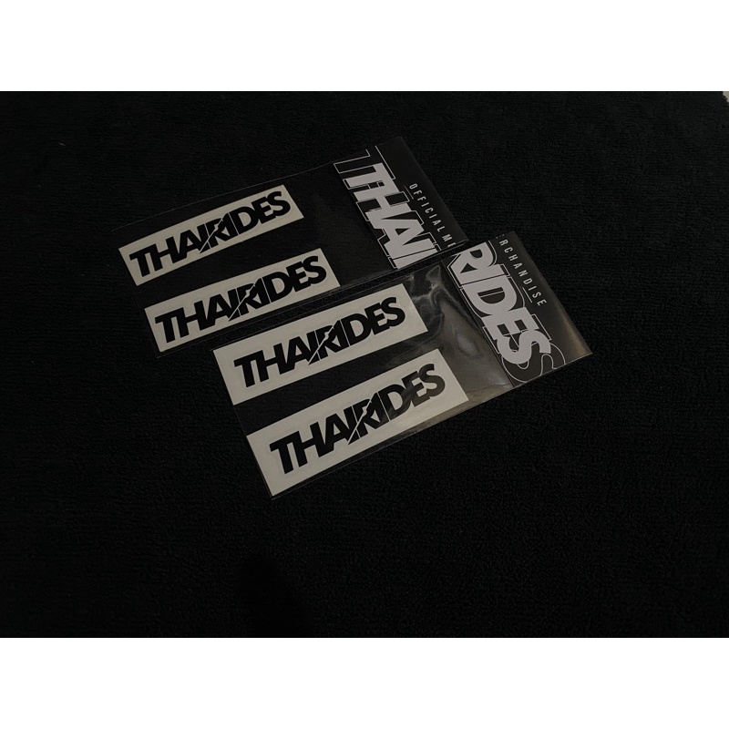 Original Thairides Crack Decal Sticker Black