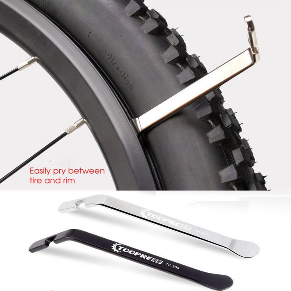 R-FLOWER 1/2/3 pcs Tire Lever Breaker Steel Sepeda Gunung MTB Aksesoris Sepeda Pry Up Tool