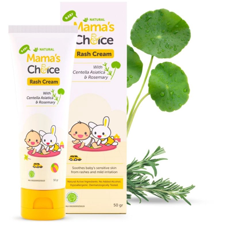 Mama's Choice Baby Rash Cream 50 gr Baby Cream Ruam Popok || Exp Feb 2026