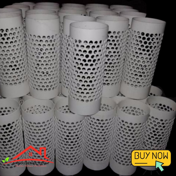 PIPA PARALON 3 INCH PEMBUANGAN AIR DRAINASE FILTER KOLAM IKAN TERPAL