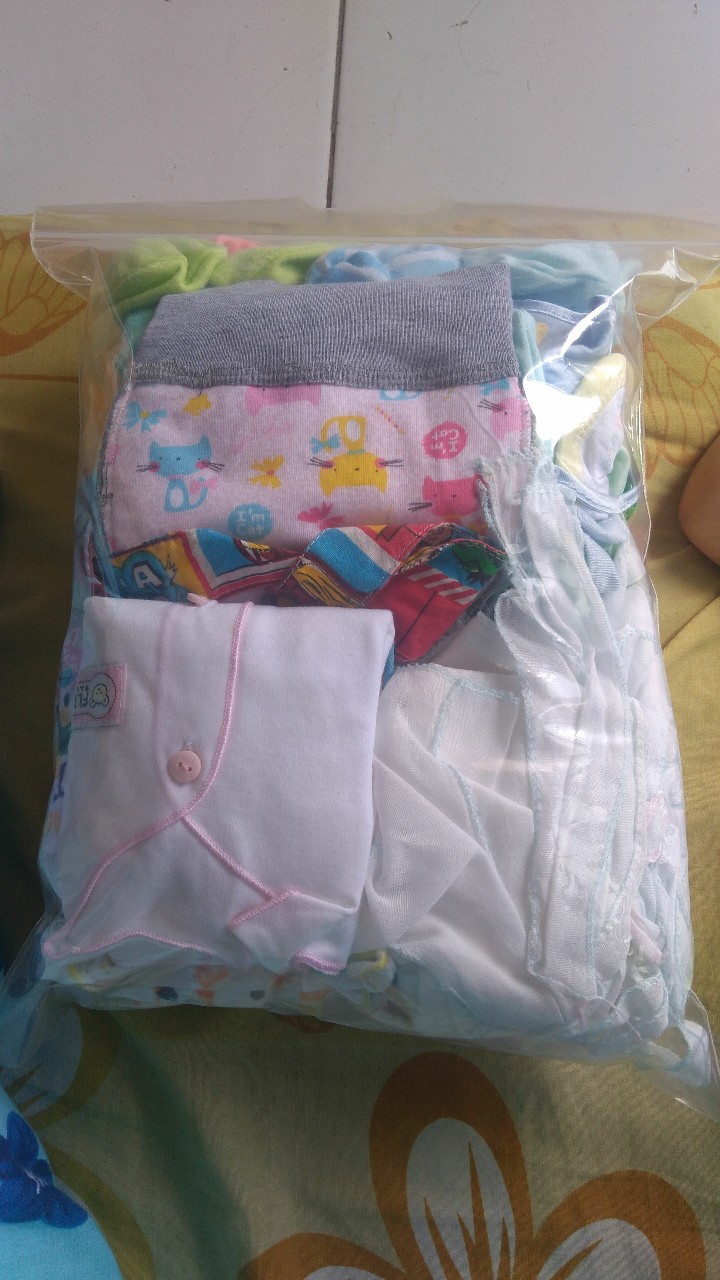 Plastik Zip Lock Bening Packing Sepatu Baju - Plastik Travel Storage