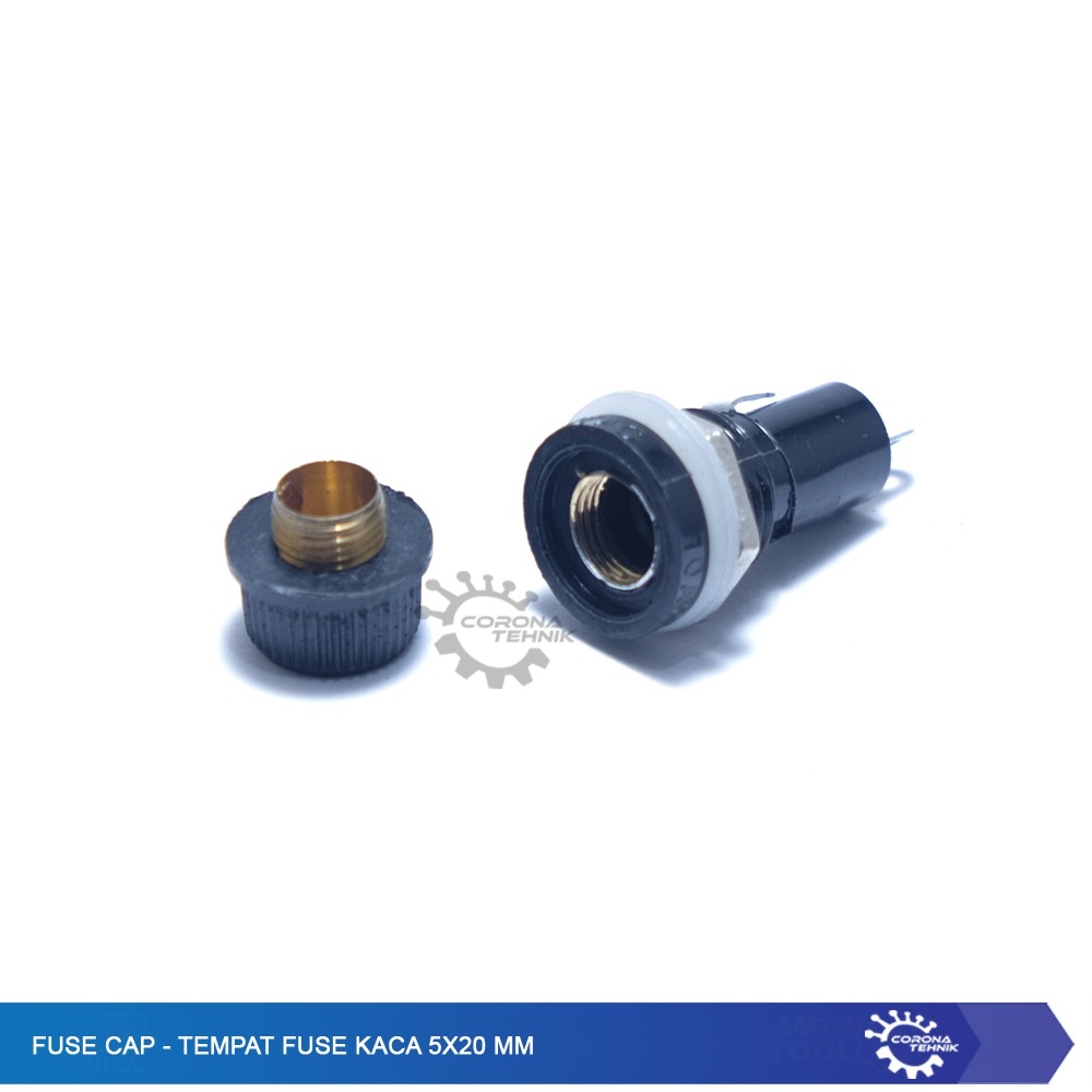 Fuce Cap - Tempat Fuse Kaca 5x20 MM