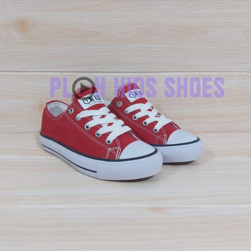 ONE KIDS - SEPATU ANAK LAKI LAKI | SEPATU ANAK PEREMPUAN | SEPATU ANAK USIA 5 6 7 8 TAHUN WARNA MERAH SIZE 31-35