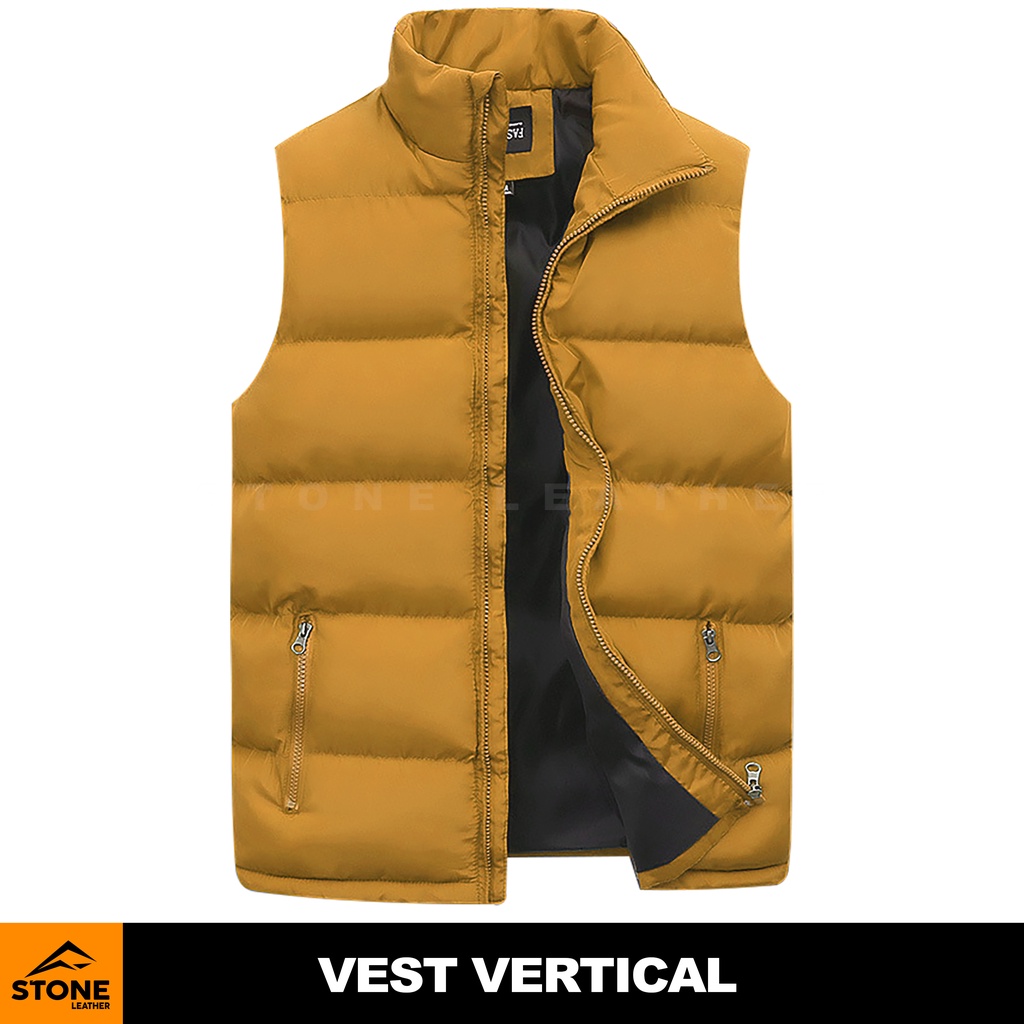 Rompi Motor Pria Vertical Riding Vest Street Style