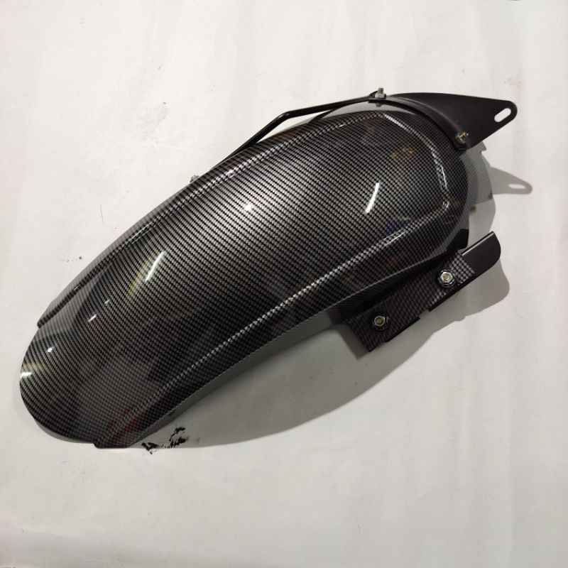 Hugger Yamaha aerox lexi nemo karbon spakbor belakang mudguard pelindung lumpur