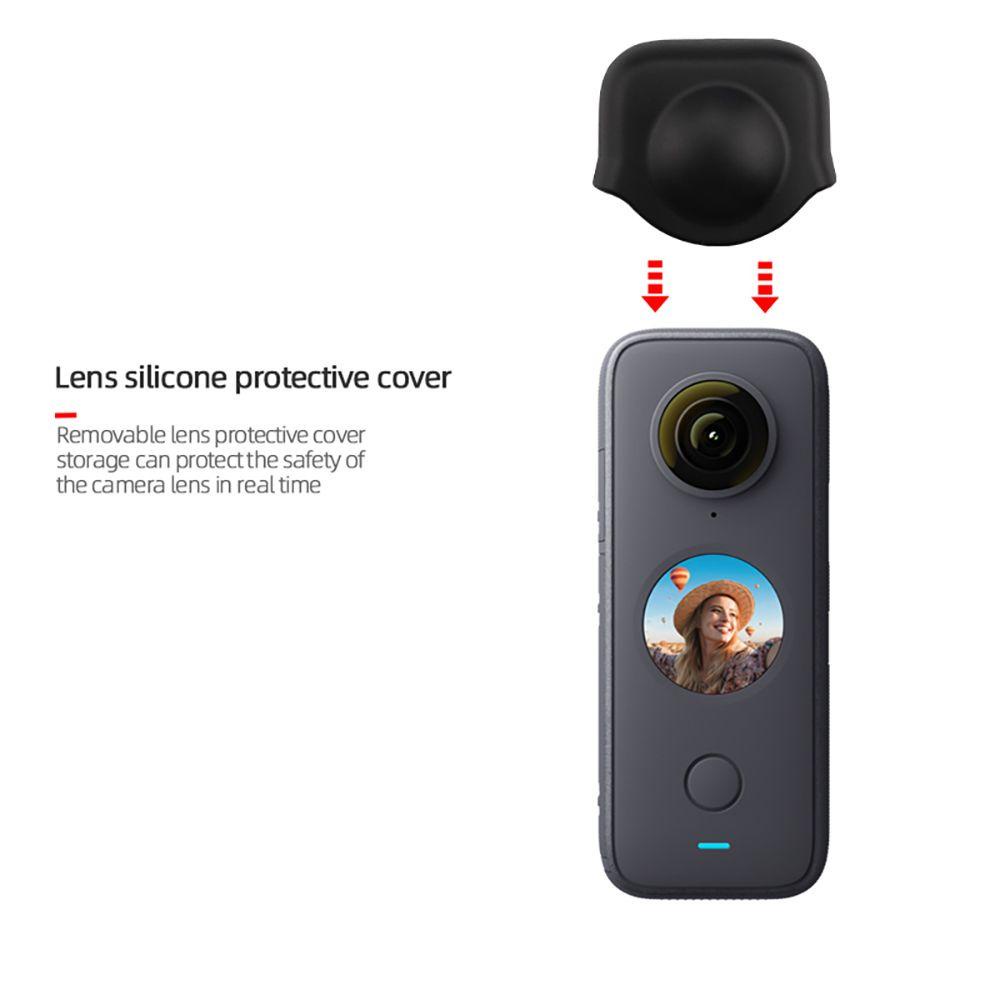 SUYO Lens Cover Pelindung Aksesoris Anti Gores Tahan Lama Untuk Insta360 ONE X2