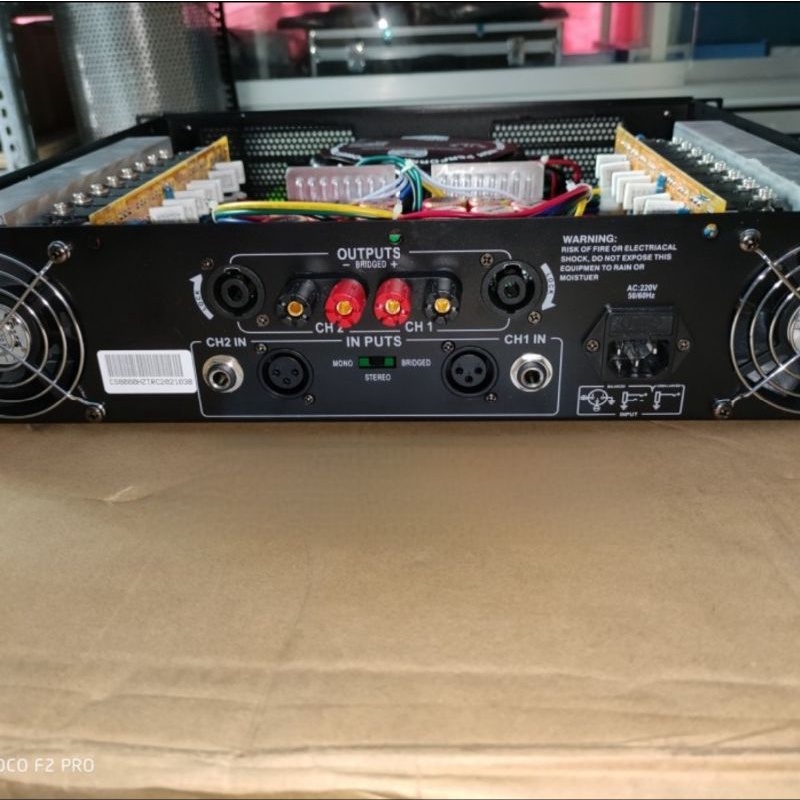 POWER AMPLIFIER PEAVEY CS 8000HZ/CS 8000 HZ/CS8000HZ MANTAP