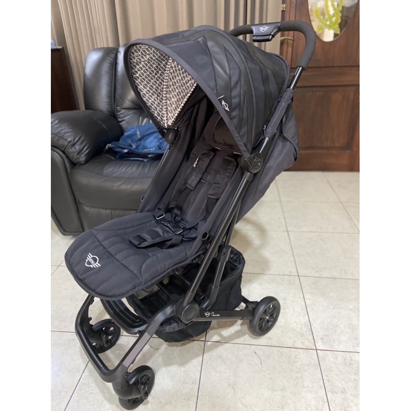 Easywalker Mini Xs oxford black - Cabin Stroller / Preloved Easywalker Mini XS
