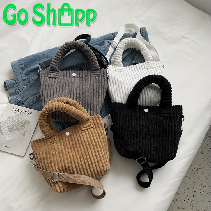 Tas Selempang Bahu Wanita Corduroy Import - Tas Slempang Wanita Fashion Korea - Tas Pesta Wanita Terbaru Import Kekinian - Tas Korea - Tas Wanita Murah [TG04]