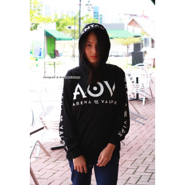 Sweater AOV Arena of Valor Gamer Black