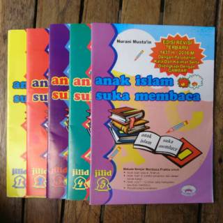 Paket Buku Anak Islam Suka Membaca (AISM) LENGKAP 5 Jilid