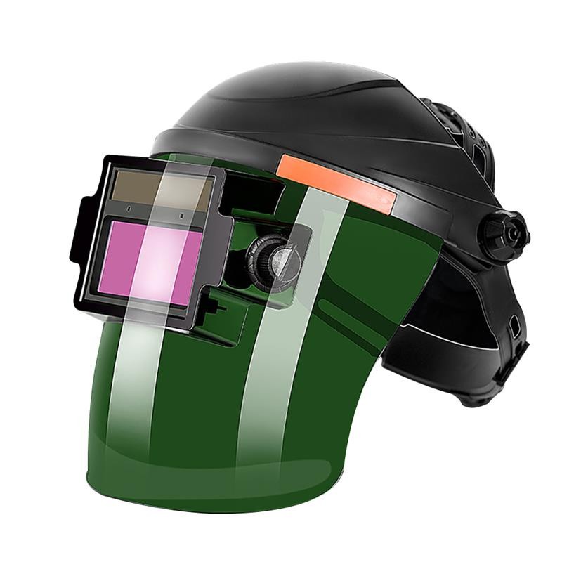 TaffGUARD Kedok Topeng Las Automatic Variable Light Welding Mask Cap Arc Shield Soldering - MZ300 - Black