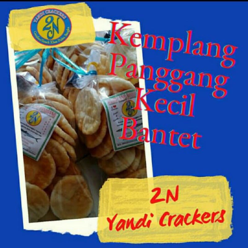 

Kemplang panggang Bantet/ kerupuk bangka / snack bangka / oleh oleh