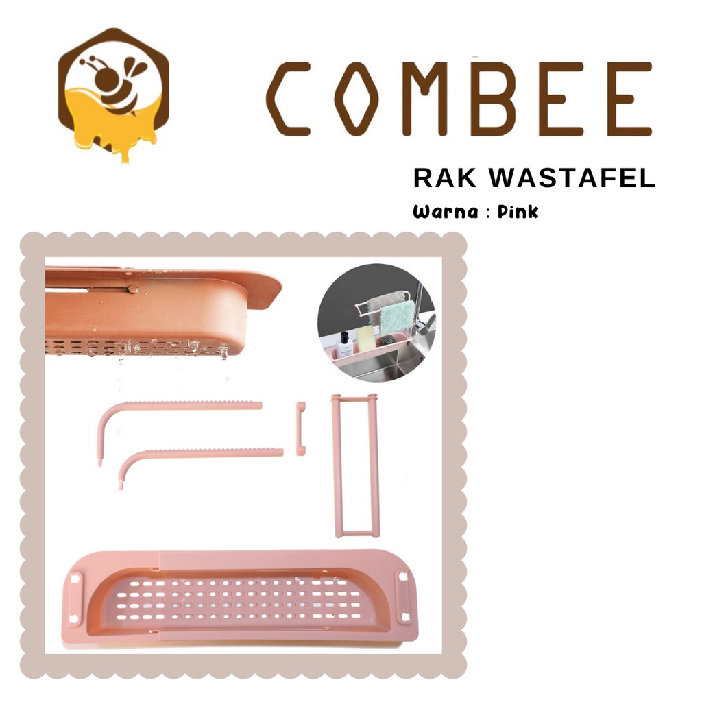 Rak Wastafel Spon Dapur Kain Lap Rak Penyimpanan Spons / Serba Guna / sink flexible