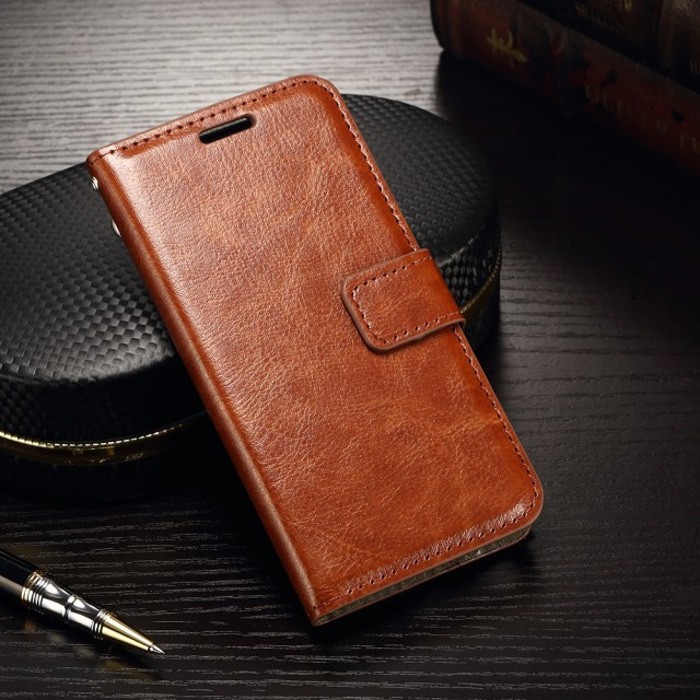 acesoris handpon  Flip wallet leather Samsung galaxy Note edge / Note 4 edge    Cuci Gudang1