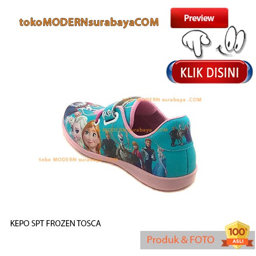 SEPATU ANAK KARAKTER PRINTING KEPO SPT FROZEN TOSCA