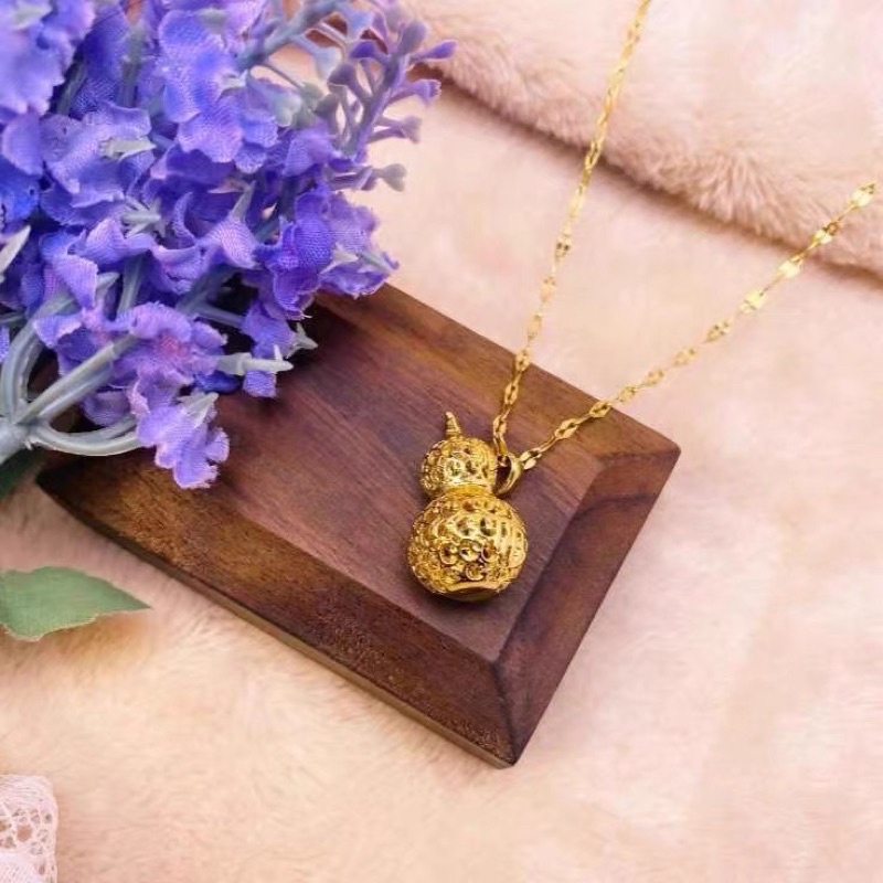 kalung botol titanium pecah kopi cantik lucu diamonde