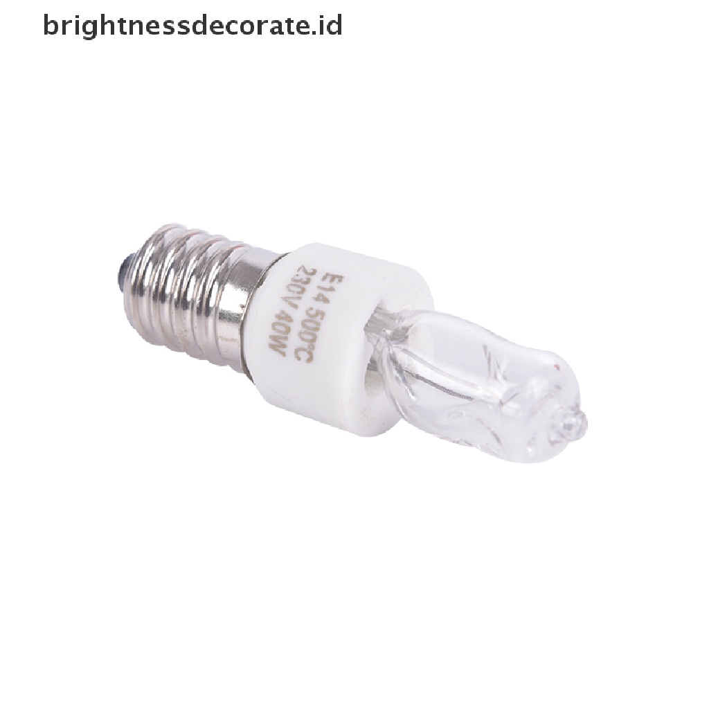 (Birth) Bohlam Lampu Halogen E14 Tahan Suhu Tinggi Untuk Microwave / Oven