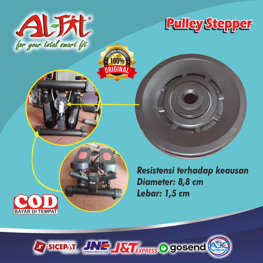 Spare part Stepper TL 515 | Pulley stepper fitness | Piringan stepper Totalfitnes