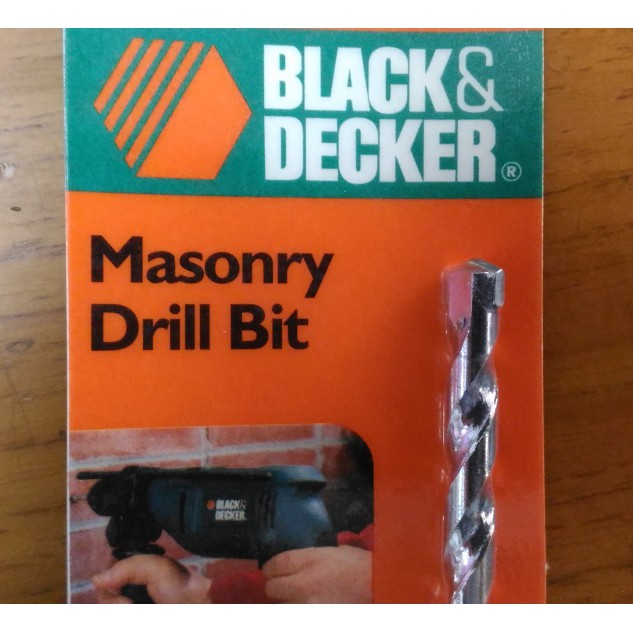 Mata Bor Beton Black Decker 6 mm