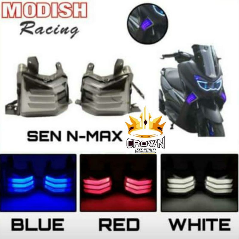 Lampu Sein LED Modish 2 in 1 Nmax 155 Old