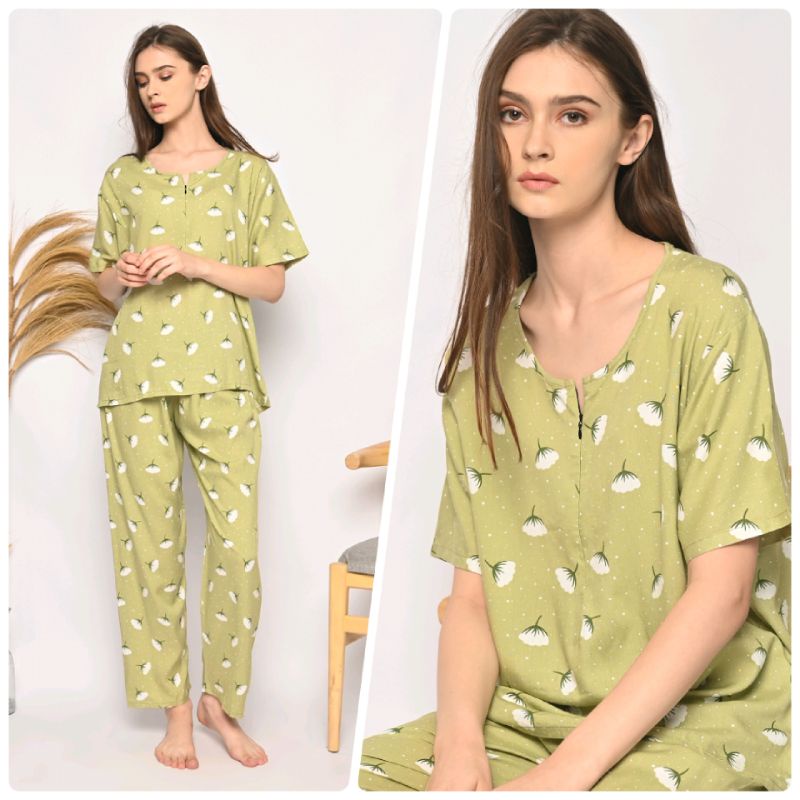 ONE SET PIYAMA RAYON-CPJ SLTG MAYSA IJO