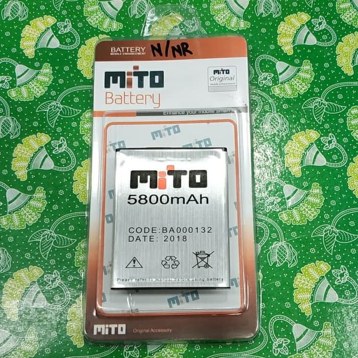 baterai mito a990 a880 ba-00132 ba 00132 Ori 99% battery battle batt