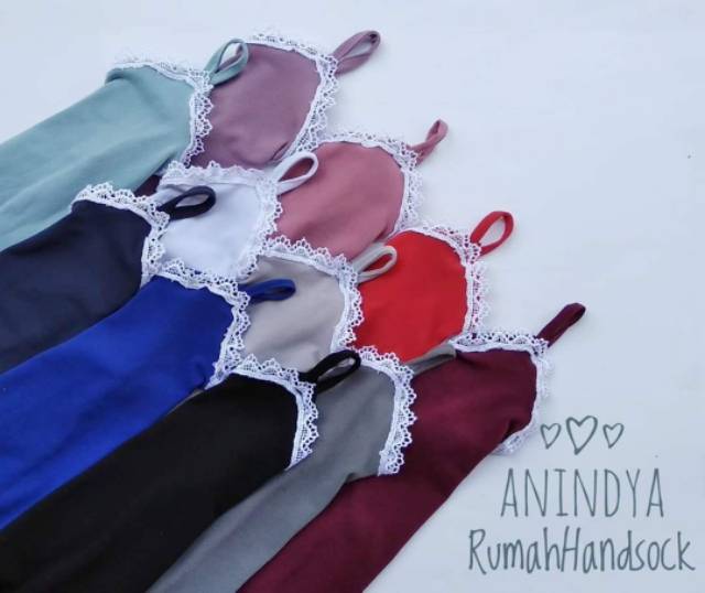 jual handsock tangan premium bahan jersey Handsock anindya / produsen manset handsock wanita