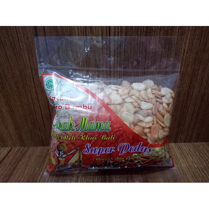 

Kacang Koro Bumbu KECAK MAMA Khas Bali 200gr 5 varian rasa