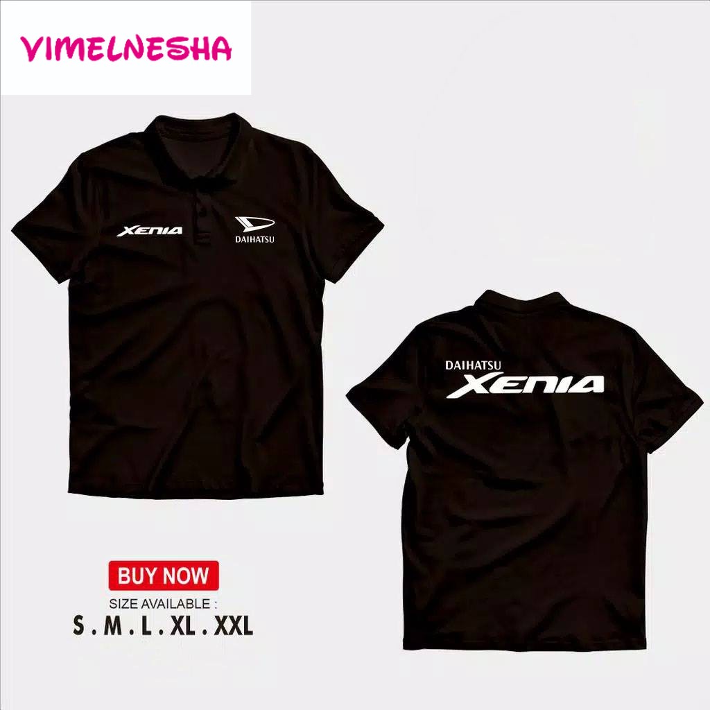 Kaos Kerah Poloshirt daihatsu xenia / kaos kerah mobil xenia daihatsu