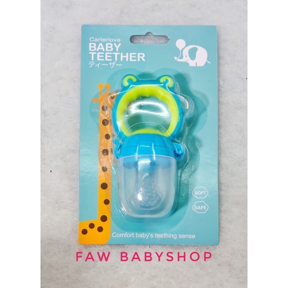 CarterLove DOT BUAH Baby Fruit Feeder - Food Feeder Peralatan Mpasi bayi / EMPENG BUAH BAYI / Baby Fruit Vegetable Pacifier Food Feeder Baby Fruit Pacifier Silicone Material